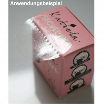 Adhesive dots, weakly adhesive on one side, Ø 30mm, transparent